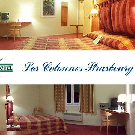 Hotel Les Colonnes Strasbourg Zenith Eckbolsheim Zewnętrze zdjęcie